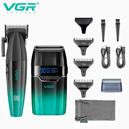 VGR Hair Trimmer Professional Electric Shaver Cordless Clippers