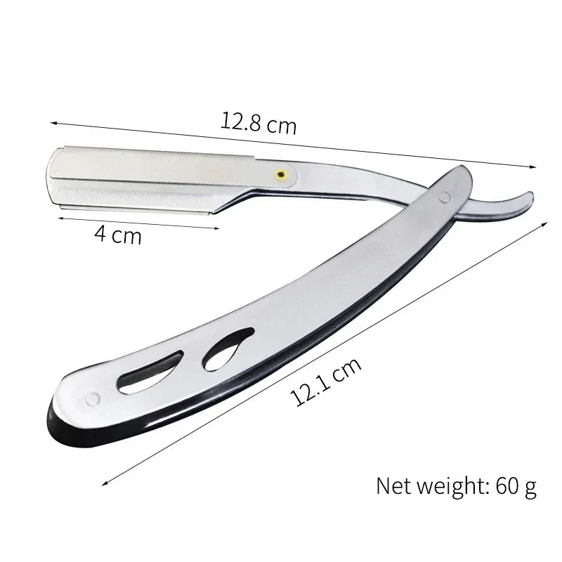 Men Shavel Razors Edge Stainless Steel Sharp Barber Razor