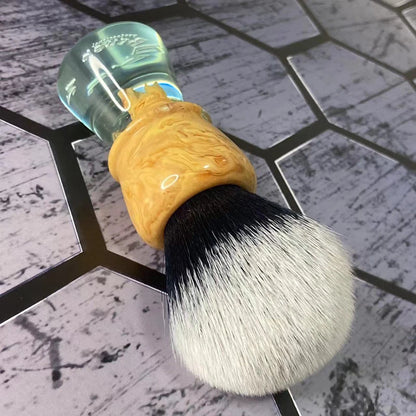 Cavern Lake Tuxedo Knot Men Wet Shaving Brush