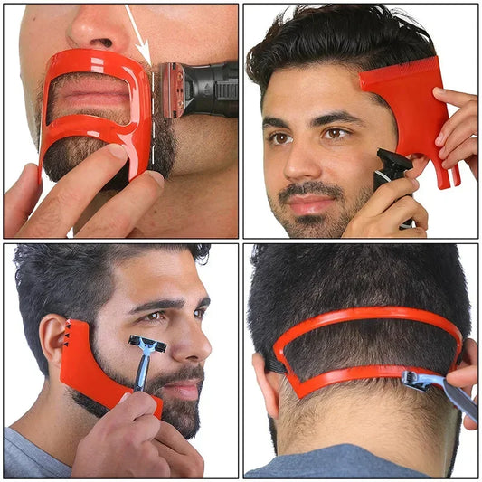 Beard Shaving Template Combs Hairline Templates