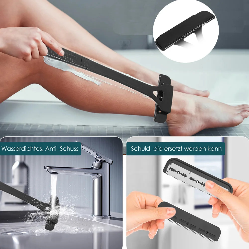 New Men Back Shaver Hair Body Shaver Long Handle Foldable Trimmer