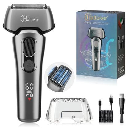 5-D Reciprocating Shaver for Men with LCD Digital Display