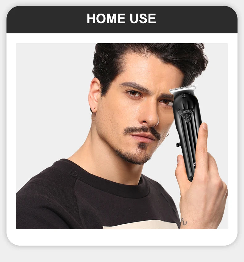 VGR Hair Trimmer Professional Hair Clipper Electric T-Blade Hair Cutting V-982