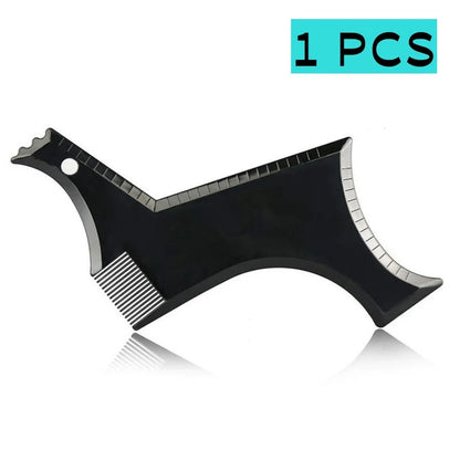 Men Beard Styling Template Stencil Beard Comb Beard Shaping