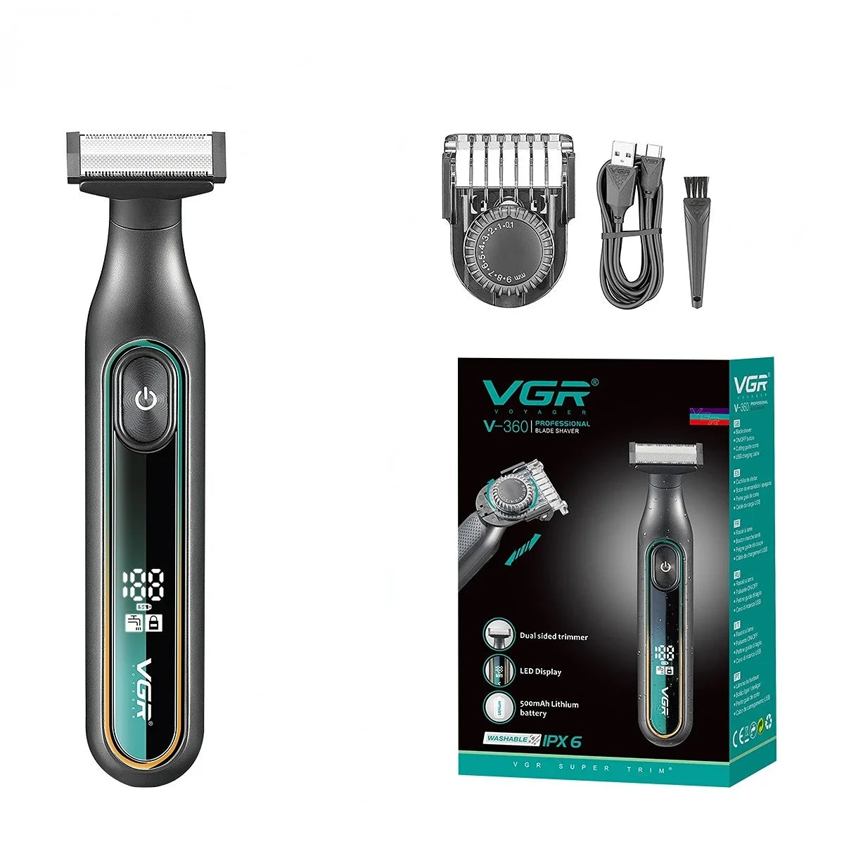 VGR Razor Professional Electric Shaver Portable Shaving Machine