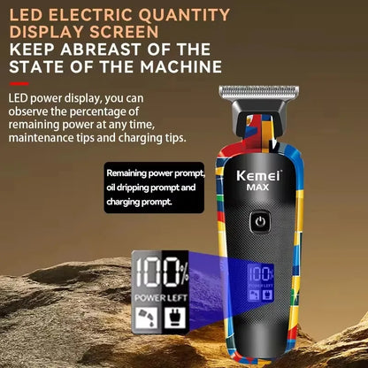 Kemei Electric Hair Clipper Shaver Km-MAX2092 KM-MAX5090 KM-RS7098