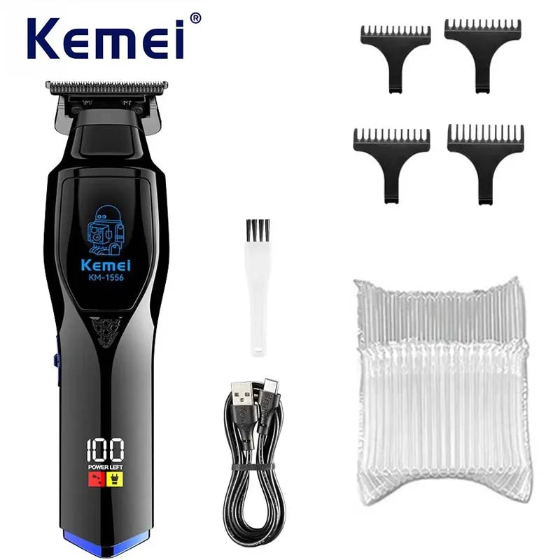 Kemei KM-1556 Professional Hair Trimmer Cordless