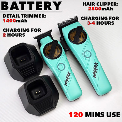 WMARK NG-8613KIT Professional Hair Clipper Trimmer Two Speeds