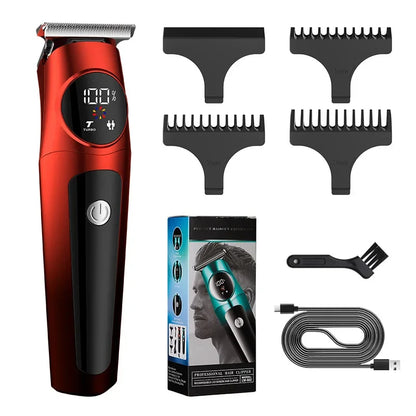 Professional Hair Clipper USB Rechargeable 1200mAh Lithium Battery