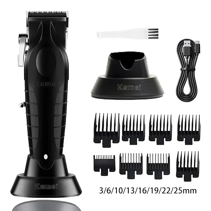 Kemei Electric Hair Clipper Kit Men's Hair Trimmer KM-2296 KM-2299 KM-1102