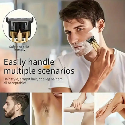 Ceramic Blade Men's Electric Hair Clipper Haircut & Trimming