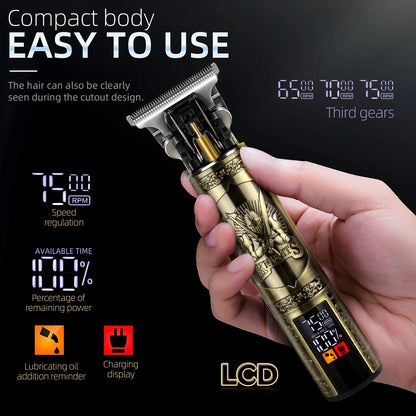 KIKIDO Professional Electric Trimmers or Adults Men Clipper