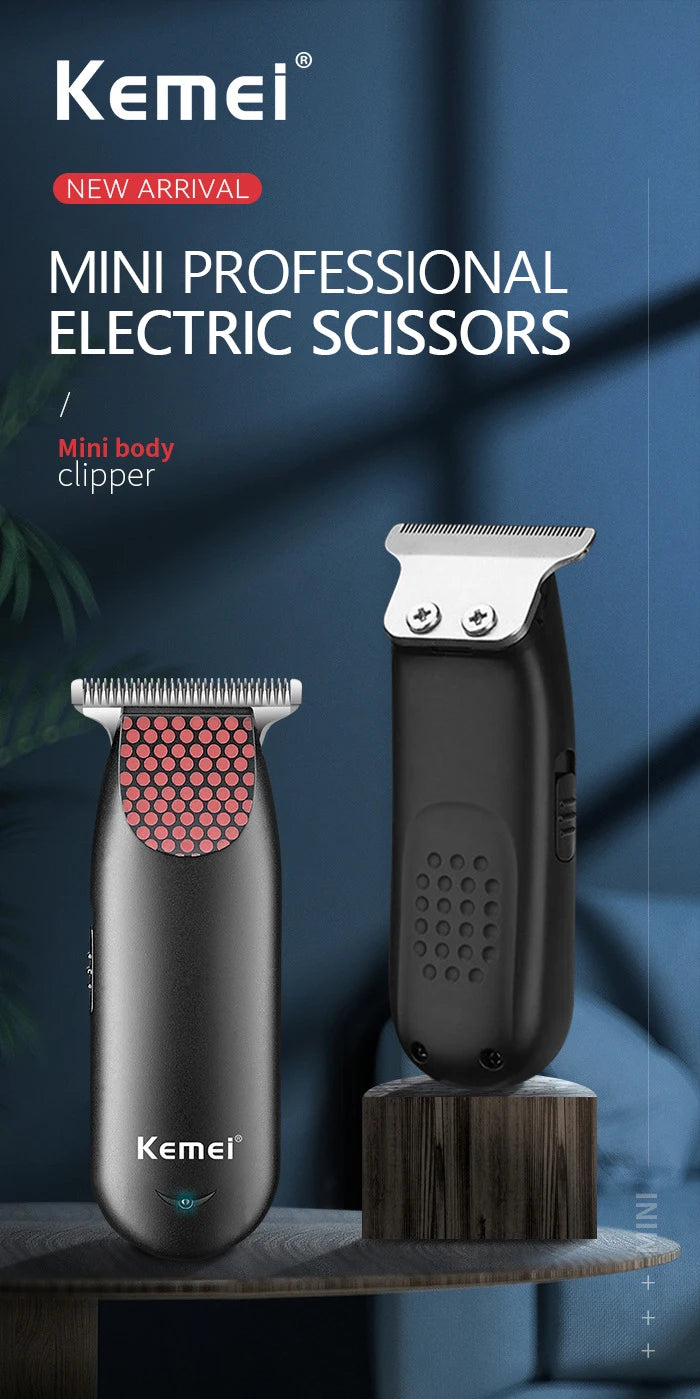 Kemei 889 Professional Pocket Cordless Hair Clipper Kit
