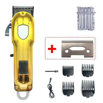 Professional Hair Clipper for Men 10W High Power LED Display