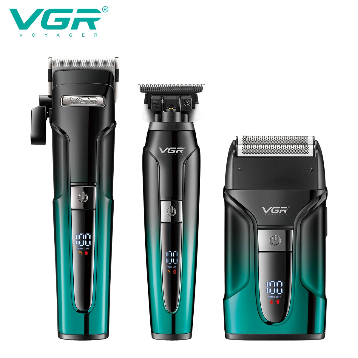 VGR V-694 3-in-1 Hair Trimming Set Professional High end Hair Clipper