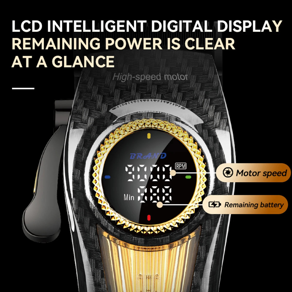 Kemei KM-2242 Men's Hair Clipper 9000RPM Brushless Machine