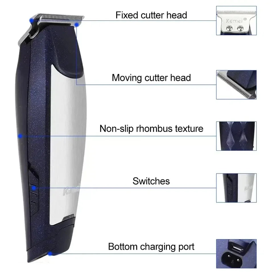 Kemei KM-5021 Electric Hair Clipper Professional Hair Cutting Kit