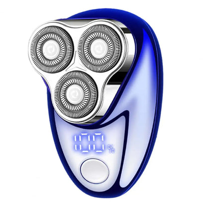 Men Electric Shaver Digital Display USB Rechargeable Mini Travel Razor