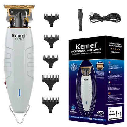 Professional Hair Trimmer For Men Cordless Beard Hair Clipper