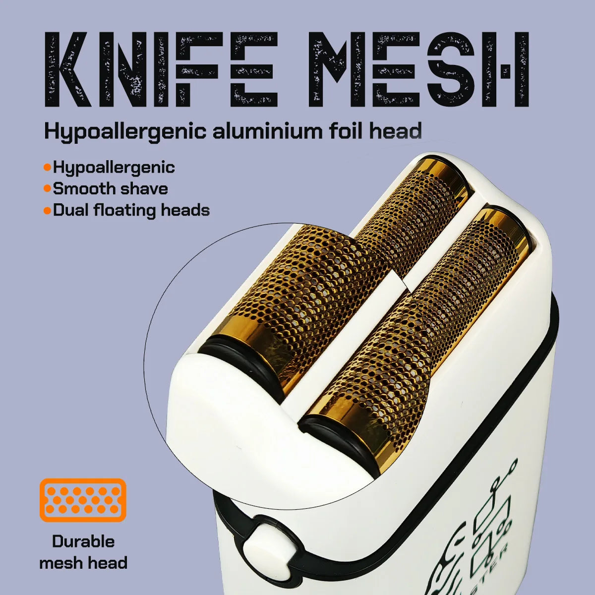 NG 8080-6135-609 Professional Hair Clipper 3PC Set