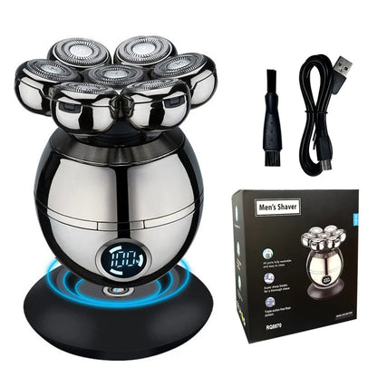 Electric Shaver 7D Floating Cutter Head Base Beard Trimmer
