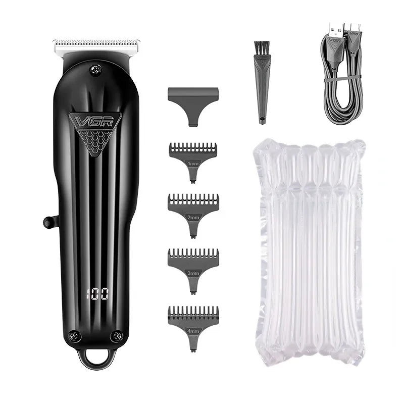 VGR Hair Trimmer Professional Hair Clipper Electric T-Blade Hair Cutting V-982