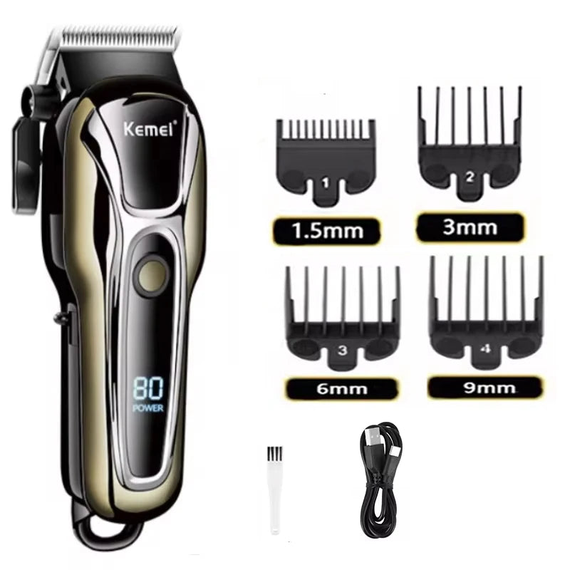 Kemei Hair Clipper Electric Hair Trimmer for men Electric shaver