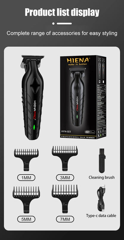 Men Hair Clippers Professional Barber Hair Trimming Clipper