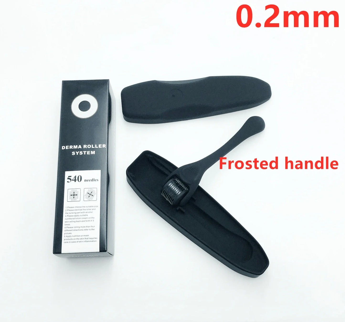 540 Micro Needles Derma Roller for Beard & Hair Growth