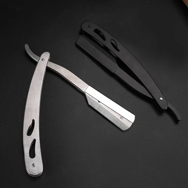 Men Shavel Razors Edge Stainless Steel Sharp Barber Razor
