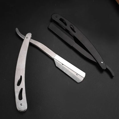 Men Shavel Razors Edge Stainless Steel Sharp Barber Razor