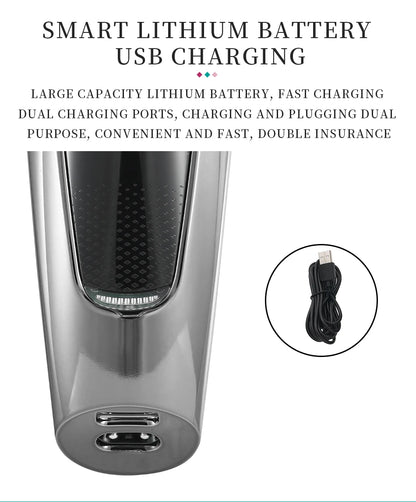 VGR Hair Trimmer Professional Hair Clipper LED Display V-070