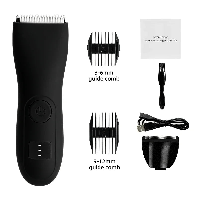 Mens Body Hair Trimmer and Women Lady Shaver Hair Removal Bikini Trimmer