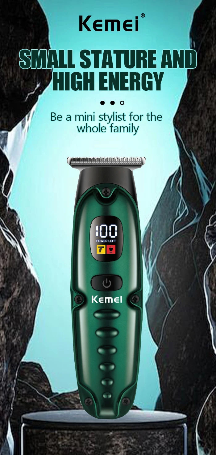 Hair Clippers for Men Professional Cordless Barber Clippers km-2259