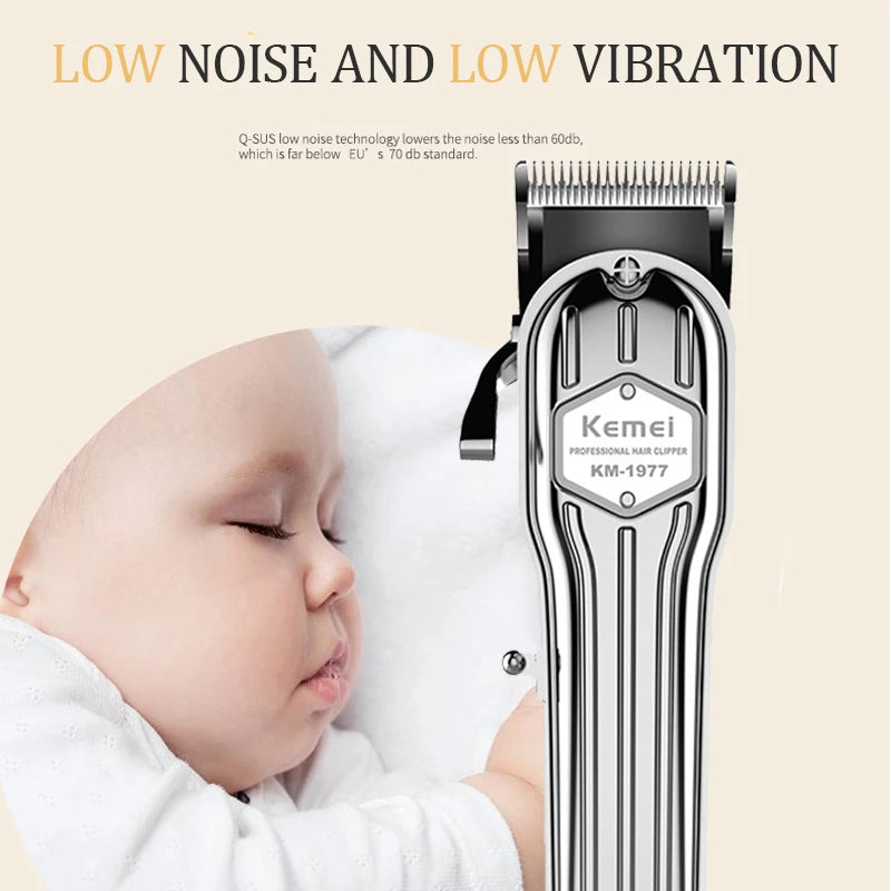 Kemei Shortcut Hair Clippers Self-Haircut Kit for Men