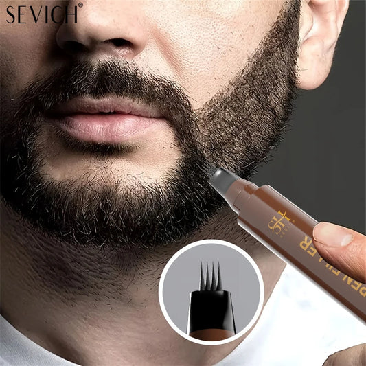Beard Filling Pen Kit Beard Enhancer Brush Beard Coloring