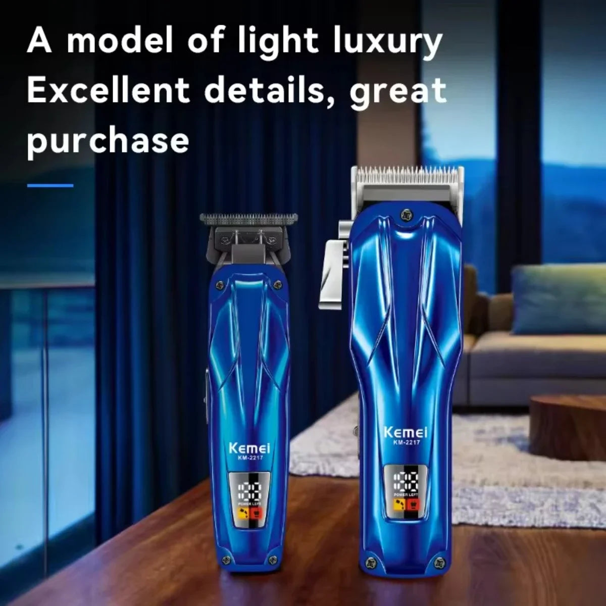 Kemei Hair Trimmer Professional Trimmer Electric Haircut Machine KM-2217