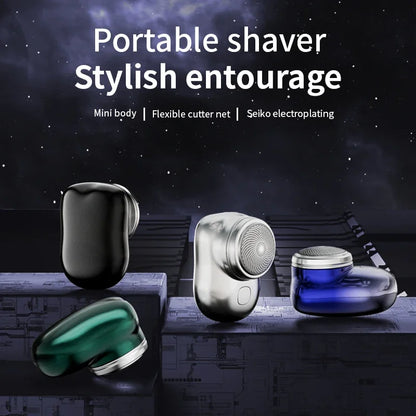 Men's Mini Electric Razor Wet Dry Electric Shaver