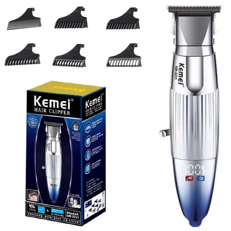 Kemei 3230 0mm Professional Hair Trimmer For Men