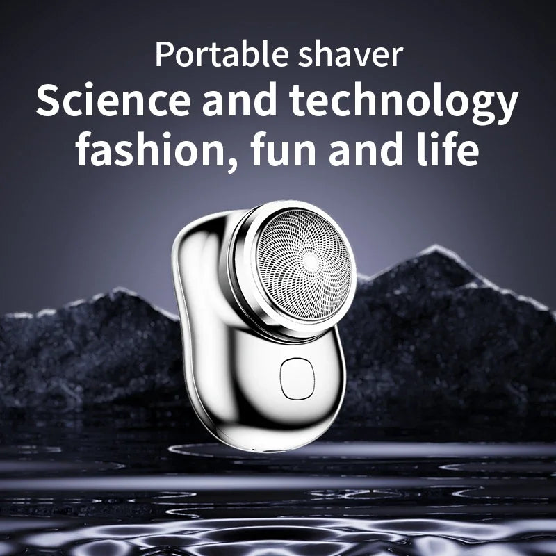 Men's Mini Electric Razor Wet Dry Electric Shaver