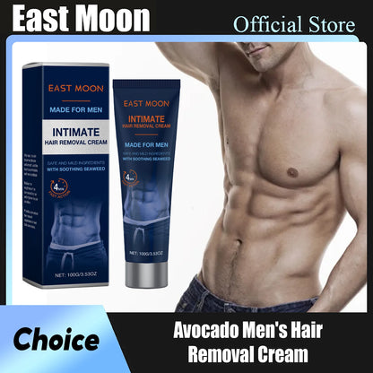 East Moon Men Hair Removal Cream Intimate Areas Painless Removal