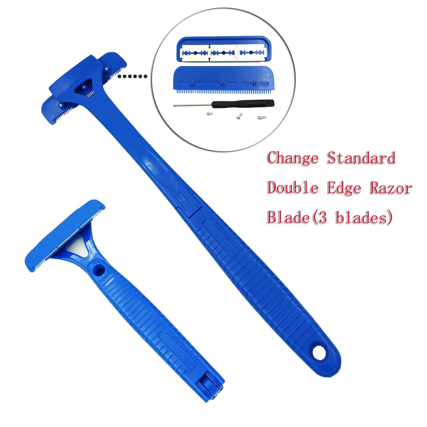 New Men Back Shaver Hair Body Shaver Long Handle Foldable Trimmer