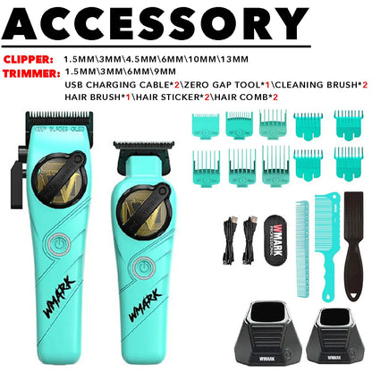 WMARK NG-8613KIT Professional Hair Clipper Trimmer Two Speeds