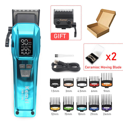 9000RPM Brushless Motor 4600mAh KM2796 Hair Clipper