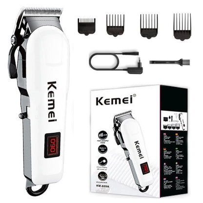 Original Kemei Adjustable Powerful Hair Clipper Professional  For Men