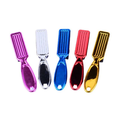 Six Colors Comb Brush  Small Beard Styling Brush