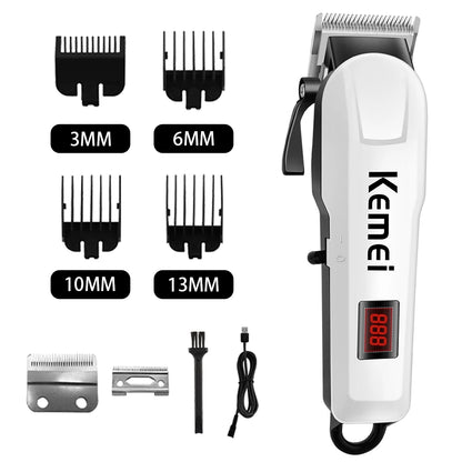 Kemei-809A Professional Hair Trimmer Adjustable Electric Clipper