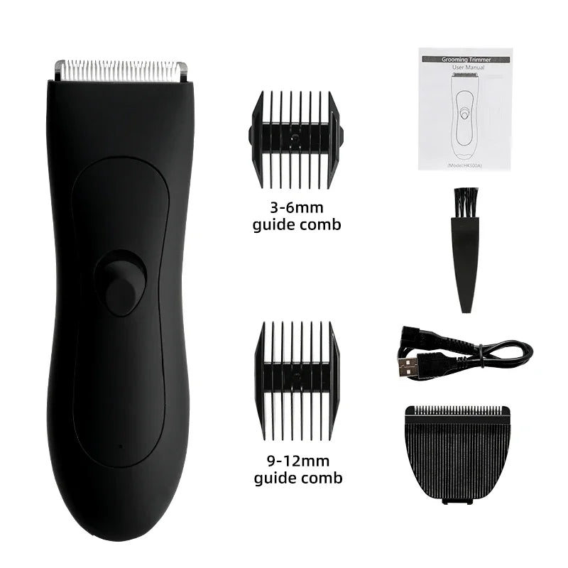 Mens Body Hair Trimmer and Women Lady Shaver Hair Removal Bikini Trimmer