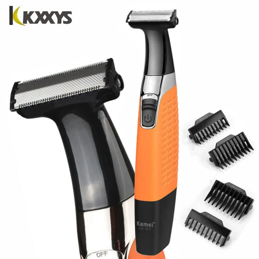 Kemei KM-1910 Waterproof Electric Shaver Eyebrow Trimmer
