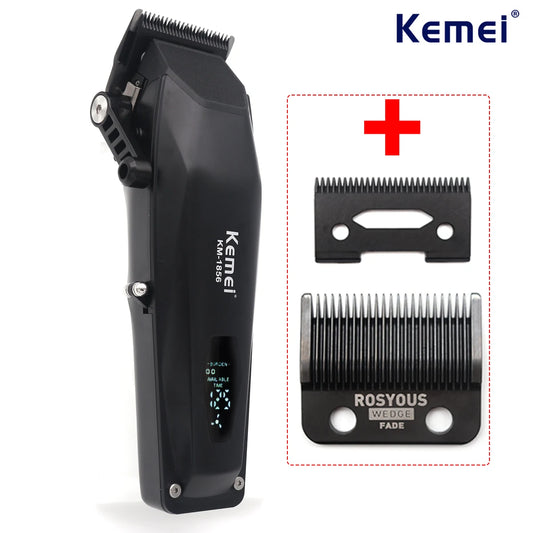 Kemei KM-1856 Professional Hair Clipper LED Display